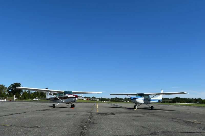 Two Cessnas at Pitcairn Flight Academy LLC