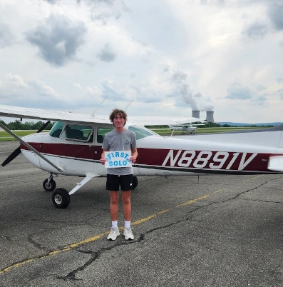student passes private pilot checkride at pitcairn aviation