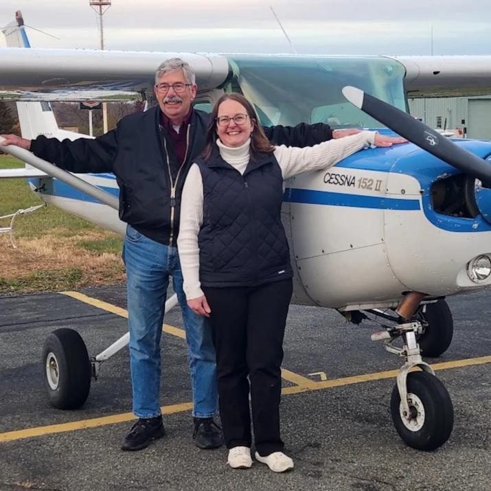 student pilot and cfi at pitcairn flight school